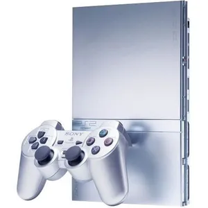 Console PS2 SLIM - Sony - Silver - Carte mémoire - Plateforme PS2 pas cher