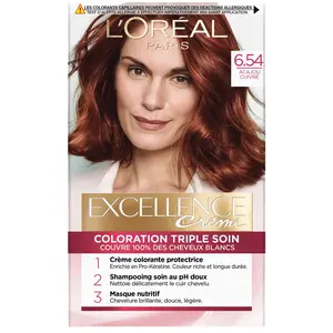 Comparateur de prix : Excellence Crème Reflets -   Blond Foncé Acajou Cuivré - L'Oréal Paris