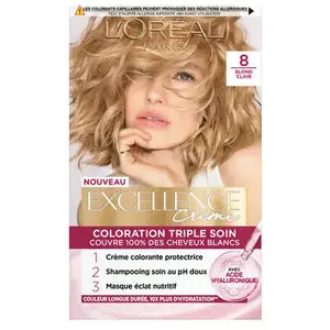 L'Oréal Excellence Crème Blondes - 8 Blond Clair - L'oréal pas cher