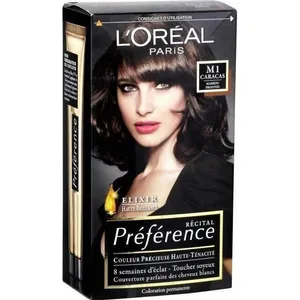 Comparateur de prix : L'Oréal Préférence Châtains - M1/4.15 Caracas - Marron Profond - L'oréal