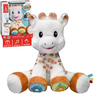 Comparateur de prix : VULLI Peluche Touch and music Sophie la girafe - Dès 10 mois