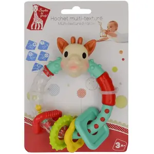 Comparateur de prix : Vulli Hochet multi-texturé Sophie la girafe MULTICOLORE Sophie la girafe