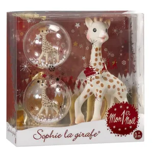 Vulli Fresh Touch Mon Premier Noel Sophie La Girafe pas cher