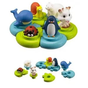 Jouet de bain - VULLI - SOPHIE LA GIRAFE - Multicolore - A partir de 10 mois pas cher