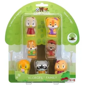 Assortiment de 7 personnages Klorofil pas cher