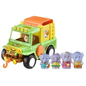 VULLI Klorofil - Jeep Et Famille Elephant pas cher