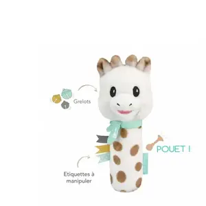 Comparateur de prix : Vulli Sophie la girafe - Hochet "pouet"