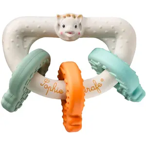 Comparateur de prix : Clés de dentition texturées MULTICOLORE Sophie la girafe