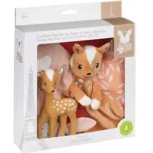Comparateur de prix : Coffret naissance - SOPHIE LA GIRAFE - Doudou Fanfan + Fanfan