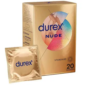 Comparateur de prix : Durex Nude sensation peau contre peau Standard 20 préservatifs