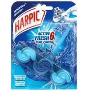 HARPIC Bloc Active Fresh 6 Eau bleue fraîcheur intense pas cher