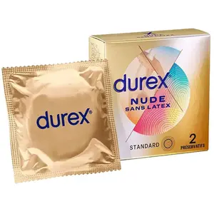 Comparateur de prix : Durex nude sans latex sensation peau contre peau 2 préservatifs