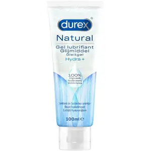 Comparateur de prix : DUREX Lubrifiant - Natural Gel Hydra+ 100 ml - 100% Origine Naturelle 100 ml