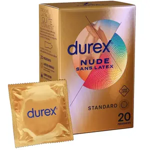 Durex nude sans latex sensation peau contre peau 20 préservatifsVendu pardocmorris