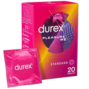 Comparateur de prix : Durex Préservatifs Pleasure Me - 20 Préservatifs Perlés et Nervurés