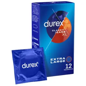 Comparateur de prix : DUREX Préservatifs - Classic jeans - Préservatifs XL x12