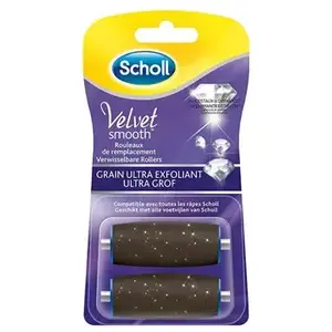 Comparateur de prix : Scholl Velvet Smooth Grain Ultra Exfoliant 2 Rouleaux de Remplacement
