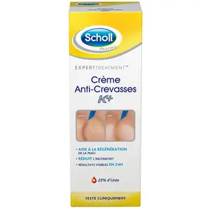 Comparateur de prix : Scholl crème reconstituante active repair 60ml
