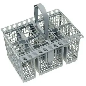 Indesit Panier à couverts - Whirlpool - Gris - Compatible Ariston pas cher