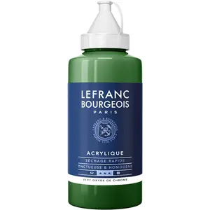 Comparateur de prix : Lefranc Bourgeois Acrylique Fine Bouteille 750ml Vert Oxyde De Chrome
