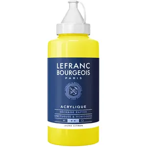 Comparateur de prix : PEINTURE ACRYLIQUE FINE 750ML JAUNE CITRON LEFRANC BOURGEOIS