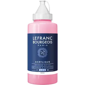 Comparateur de prix : PEINTURE ACRYLIQUE FINE 750ML ROSE LEFRANC BOURGEOIS