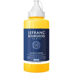 Comparateur de prix : Peinture Acrylique en bidon jaune primaire 750ml - Lefranc & Bourgeois