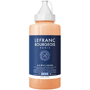 Comparateur de prix : PEINTURE ACRYLIQUE FINE 750ML OCRE ROSE LEFRANC BOURGEOIS