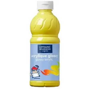 Lefranc Bourgeois - Peinture - peinture acrylique - jaune primaire - brillant - 500 mlVendu paramazon