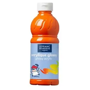 Comparateur de prix : Lefranc Bourgeois GLOSSY - Peinture - peinture acrylique - orange - 500 ml