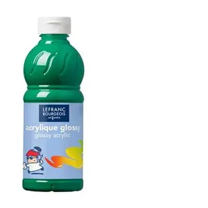 Comparateur de prix : Lefranc & Bourgeois GLOSSY - Peinture - peinture acrylique - vert brillant - 500 ml