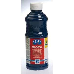 Comparateur de prix : Lefranc & Bourgeois Color And Co - Peinture Acrylique Glossy Outremer - Flacon 500ml