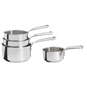 Comparateur de prix : DE BUYER Set de 4 casseroles Milady - Diamètre : 14 à 20 cm