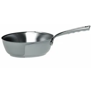 Comparateur de prix : Sauteuse avec queue en fonte d'inox Milady ø 17,7 cm De Buyer