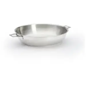 DE BUYER -3493.24 -poele twisty tout inox ø 24cm, Argenté pas cher