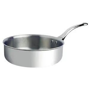 Comparateur de prix : DeBuyer - Sauteuse à queue bord droit inox - Affinity : ø 20