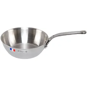 DeBuyer - Sauteuse bombée inox - Affinity : ø 20 pas cher