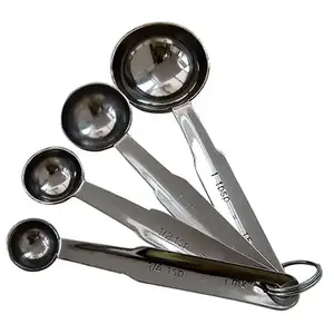 Cuillère DE BUYER x4 1.25 2.5 5 15ml 4827.01 pas cher