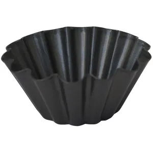 Comparateur de prix : DE BUYER Mini moule à brioche 10 cm en acier antiadhésif - - Gris - Acier