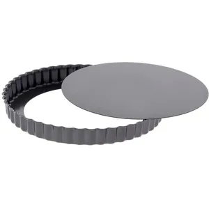 Comparateur de prix : De buyer - Moule à tarte rond cannelé démontable 24cm - 4706.24