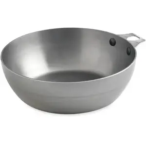 Sauteuse paysanne acier Minéral B manche amovible 24 cm De Buyer pas cher