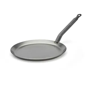 Comparateur de prix : De Buyer - Poêle à crêpes en acier CARBONE PLUS - Diamètre 24 cm -, Blanc