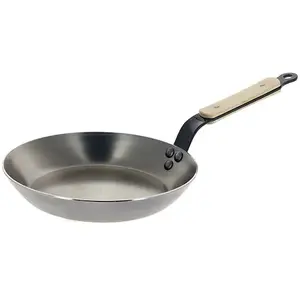 Poêle - DE BUYER - B-Bois - 26 cm - Acier doux - Antiadhésif amélioré pas cher
