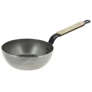 Sauteuse paysanne acier Minéral B Bois 24 cm De Buyer pas cher