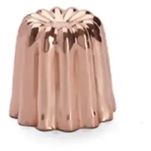 Comparateur de prix : De Buyer - Moule à Canelés Bordelais en cuivre - Diamètre 4,5 cm -, Bronze