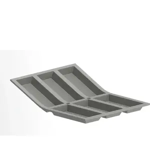 Comparateur de prix : DE BUYER Moule pour 6 financiers en silicone elastomoules - - Gris - Silicone
