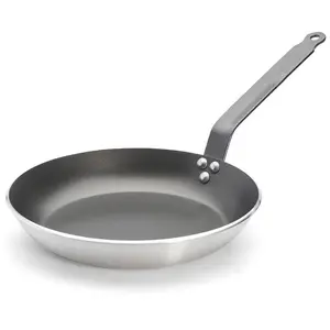 Comparateur de prix : Poêle choc 5 mm resto induction 32 cm - De Buyer - Gris - Aluminium