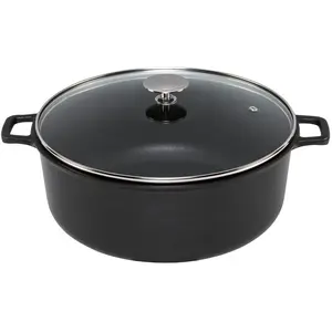 Comparateur de prix : De Buyer Marmite Choc Extreme Saucepot With Glass Lid 24 Cm Induction