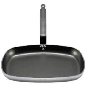 Choc 38cm Poêle à poisson, anti-adhésif (DB8184-38) - De Buyer pas cher