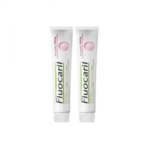 Fluocaril bi-fluoré 145mg dentifrice dents sensibles 75mlx2 pas cher